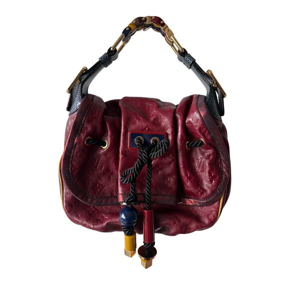 Women's Louis Vuitton‎ Firebird Bag Red Leather 2009 Limited Edition NWOT - Picture 1 of 8